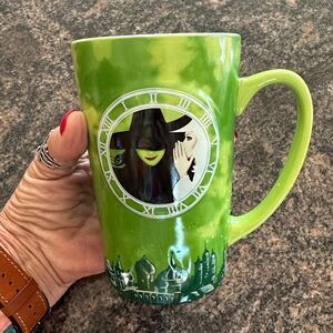 Wicked Elphaba Musical Mug  Wizard of Oz Witch Broadway One Short Day 16 Oz.